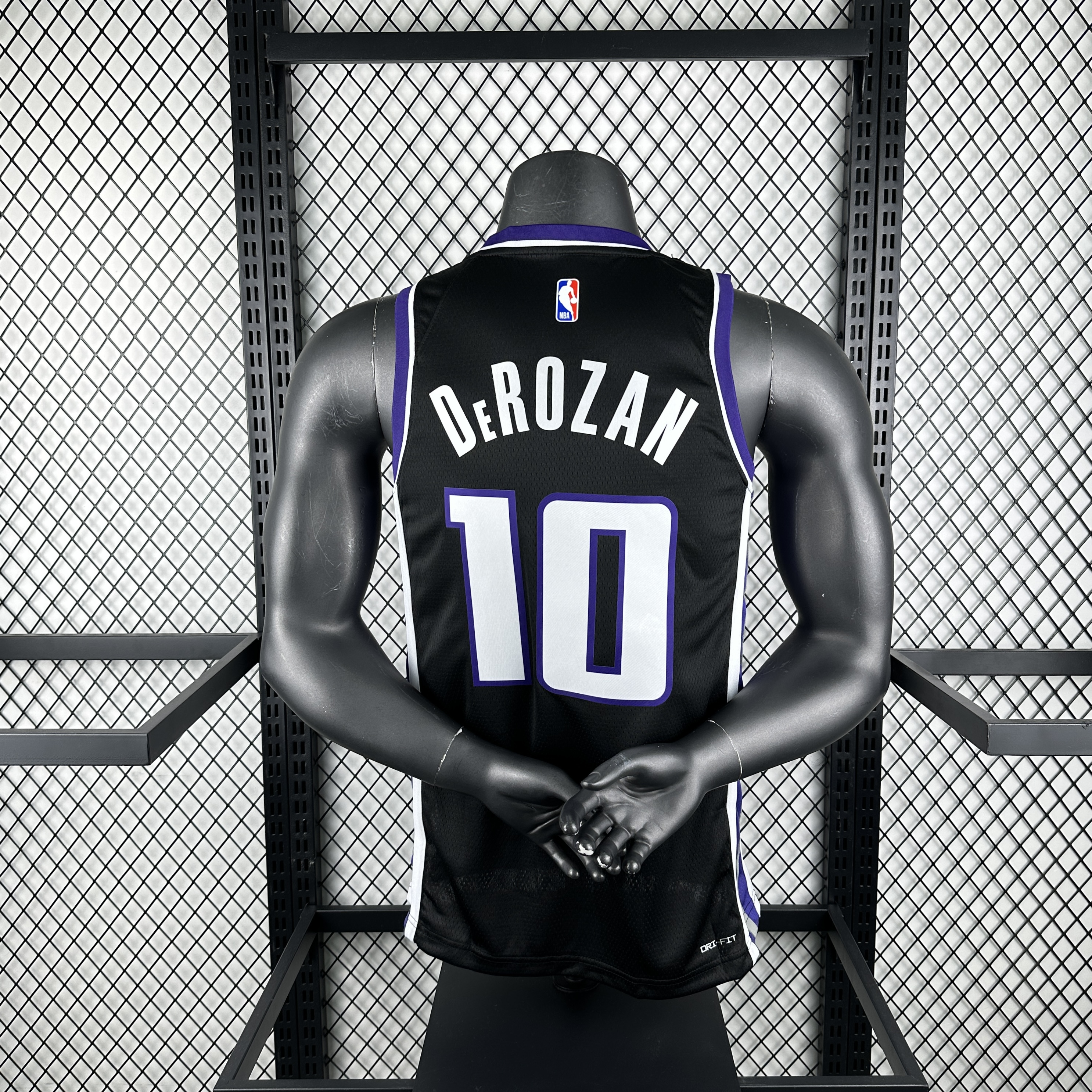Men Sacramento Kings #10 DeRozan black NBA 2023 24 Season Jerseys->sacramento kings->NBA Jersey